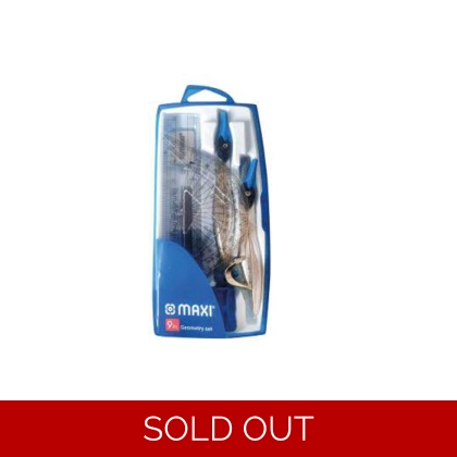 Geometry Set Maxi 9 Pcs